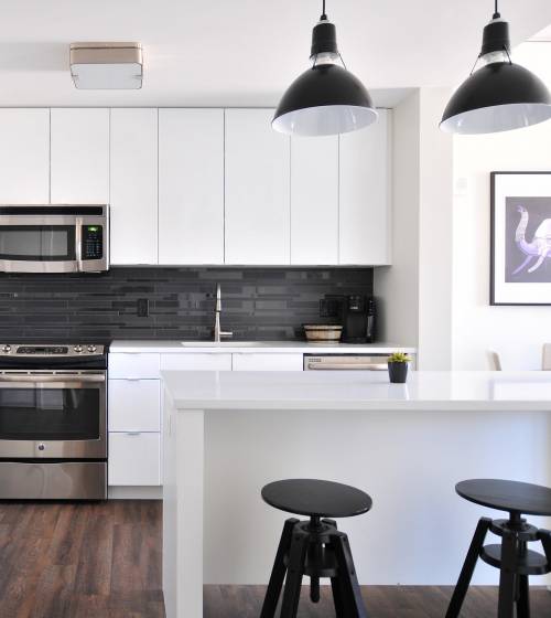 Photo qui a inspiré la construction de la cuisine en I