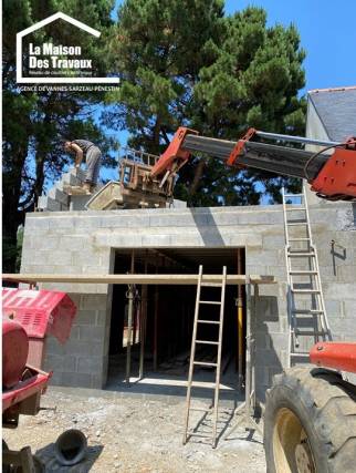 Création d'une extension de maison Vannes Sarzeau