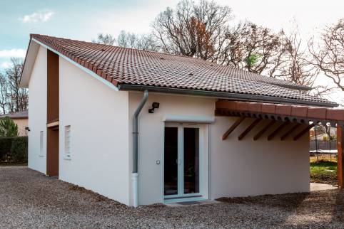 Marcy l'étoile : Ravalement de façade d'une villa située dans l'ouest de Lyon