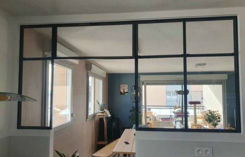 Verrière atelier, séjour à Saint Louis