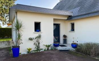 L'extension avec son ravalement de façade