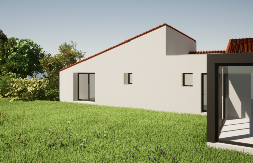 Esquisses - Rénovation d'une maison en suite parentale