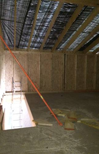 surélévation pendant