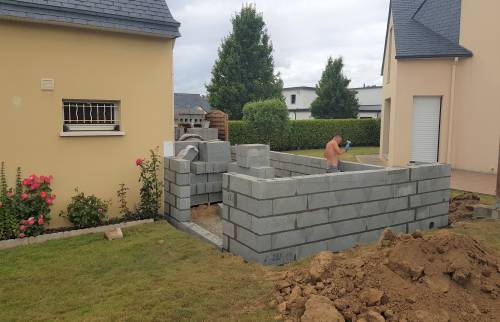 Construction d'un garage à Guipavas 29