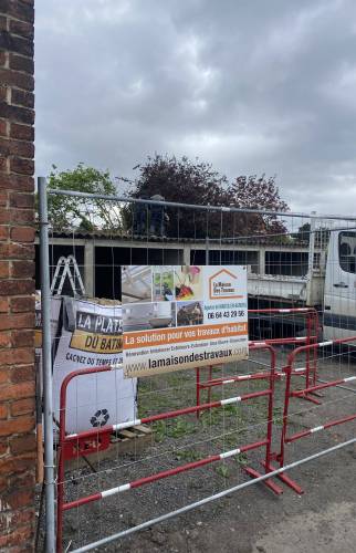 LA MAISON DES TRAVAUX démarrage chantier 