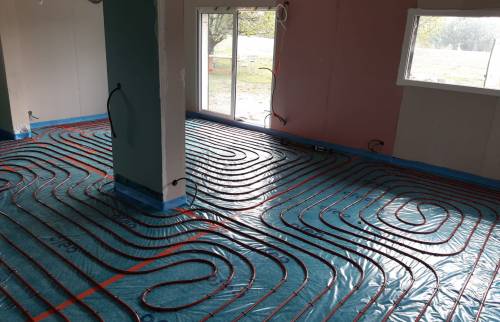 Réseau hydraulique du chauffage au sol (1)