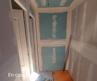 Carrelage et BA13