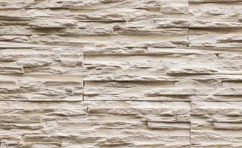 Parement pierre orange