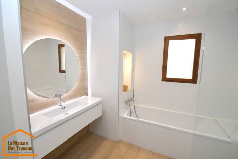 travaux salle de bains
