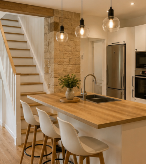 Rénovation maison artisan à Amboise 37400
