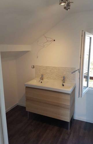 Création d'une salle de bain à Lagny sur marne (77)