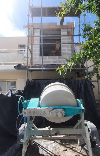 travaux terrasse fermée pour creation de chambre