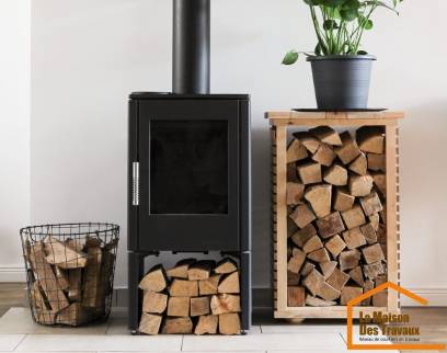 installation d'une cheminée dans une maison