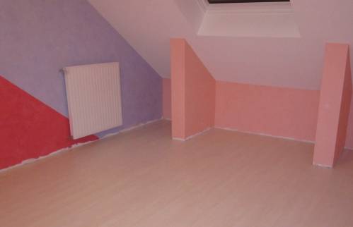 Pose du revêtement de sol - Travaux terminés