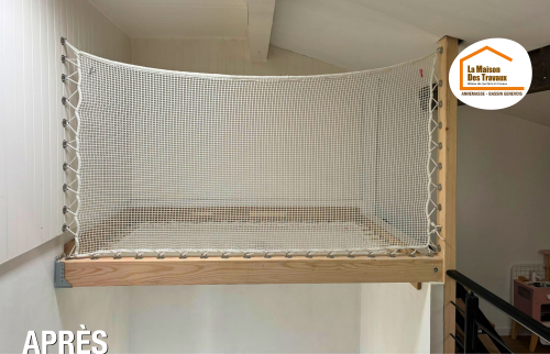  optimisation espace grenier, rénovation maison Bassin Genevois, aménagement ludique maison, agrandissement intérieur Haute-Savoie, mezzanine design Ville-en-Sallaz