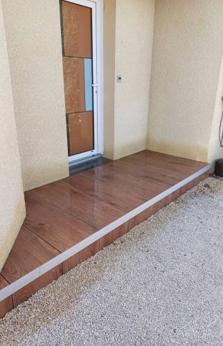 Rénovation entrée maison Saint-Etienne-le-Molard