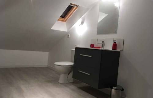 Salle d'eau dans les combles à Vigneux sur Seine