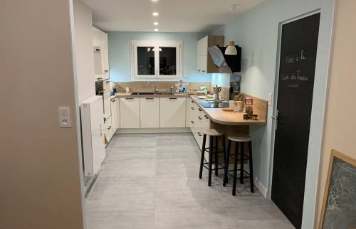 Après travaux : Cuisine rénovée (Rennes 35000)