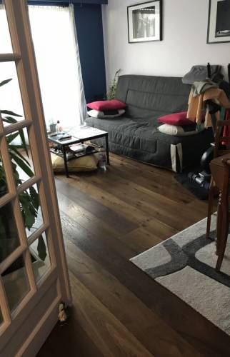 renovation appartement Courbevoie 92400 parquet sejour