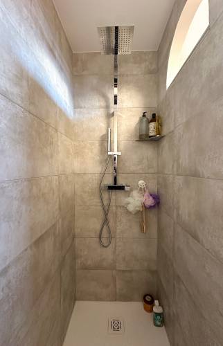 Douche à l'italienne carreaux de douche