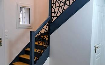 Rénovation d'un escalier à Brest 29