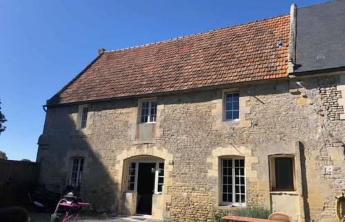 Toiture avant travaux à Deauville 