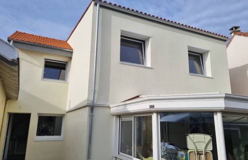  Création d'une lucarne à Rezé pour agrandir 2 chambre