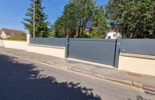 Rénovation clôture à Champagne sur Seine