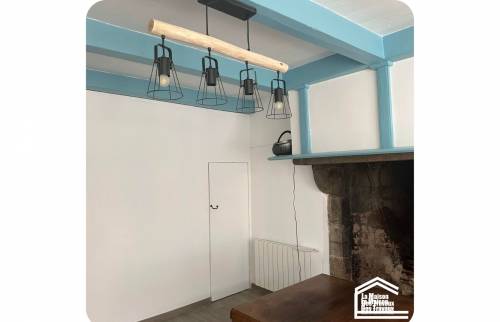 Décoration intérieure bleue 