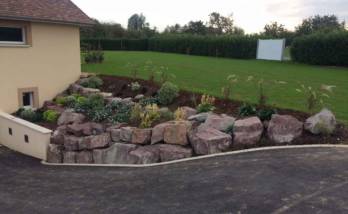 Aménagement de l'extérieur d'une maison à Deauville