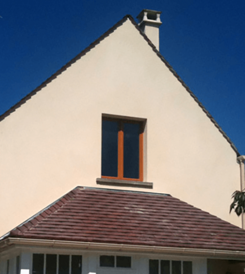 Pose d’un enduit de façade