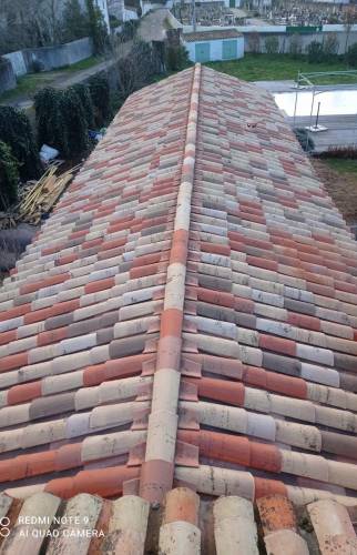  Toiture de l'extension terminée