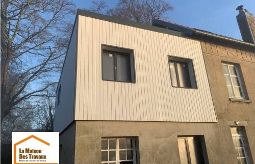 Surélévation La Maison des Travaux Rouen 1