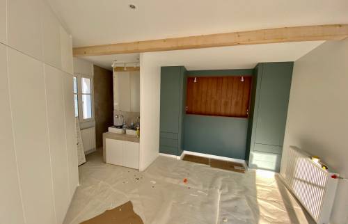 Mobilier sur mesure dans suite parentale