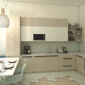 Cuisine sur Salon - Valérie Spilers - La Maison Des Architectes