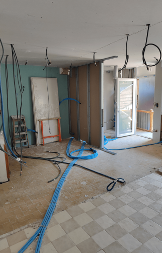 Partie 3 : Carnet de chantier d’une rénovation d’appartement à Vaulx-Milieu