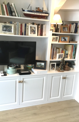 Emplacement pour la télévision