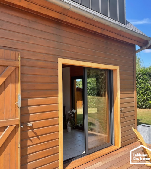 Rénovation d’une maison et création d’une lucarne, à Buceels (14250) dans le Calvados ! 