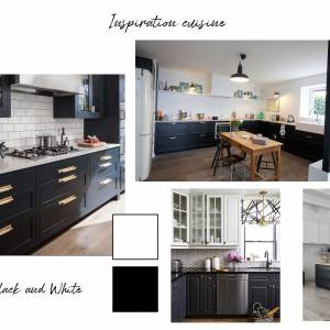 Rénovation d'une cuisine en chêne - CELINE JOUVANCEAU - La Maison Des Architectes