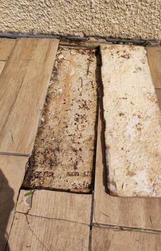 Rénover terrasse avec malfaçon Saint-Etienne-le-Molard