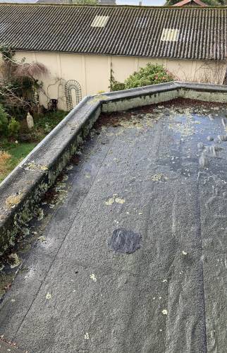 Vieillissement d'un revêtement étanche de toiture