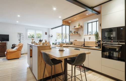 Extension & Rénovation d'une maison- Carquefou (44470)- Cuisine