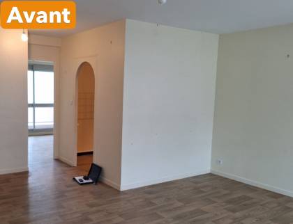 Appartement avant travaux de rénovation intérieure - Pornic 44210