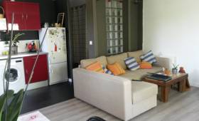 Rénovation d’un studio à Lannion - cuisine équipée