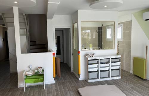 Vue sur la salle de bain 