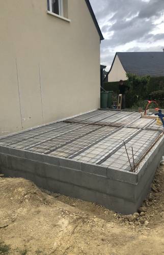 foncation extensin maison 