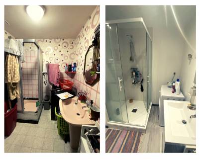 Remplacement de la douche