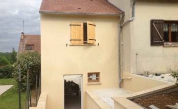 agrandissement d'une maison par l'arrière à Crécy-la-Chapelle 