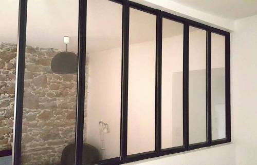 Rénovation finie Saint-Servan - espace chambre - bureau