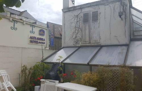 Remplacement couverture véranda à Saint Malo (avant)